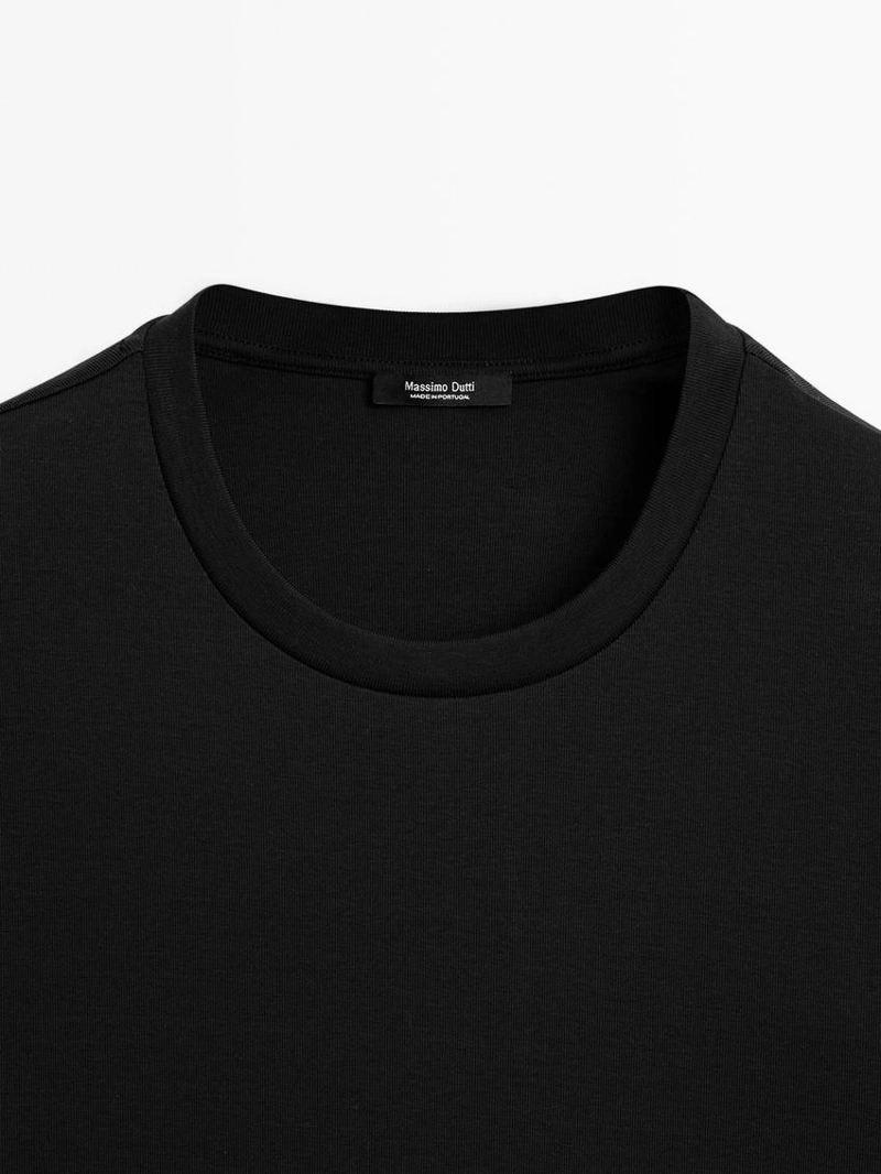 Футболка из 100% мерсеризированного хлопка