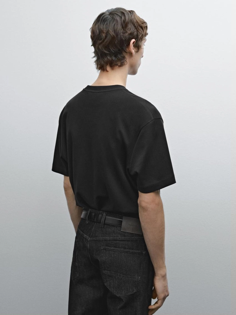 Футболка среднего веса из 100% хлопка