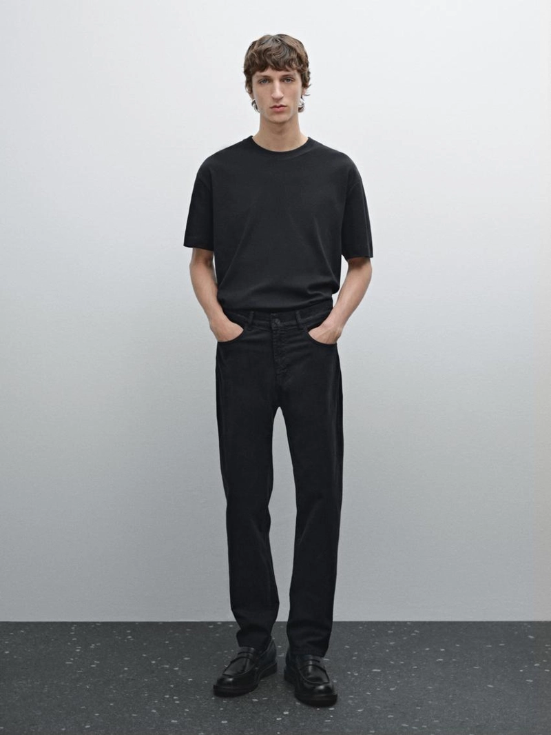 Футболка из 100% хлопка средней плотности