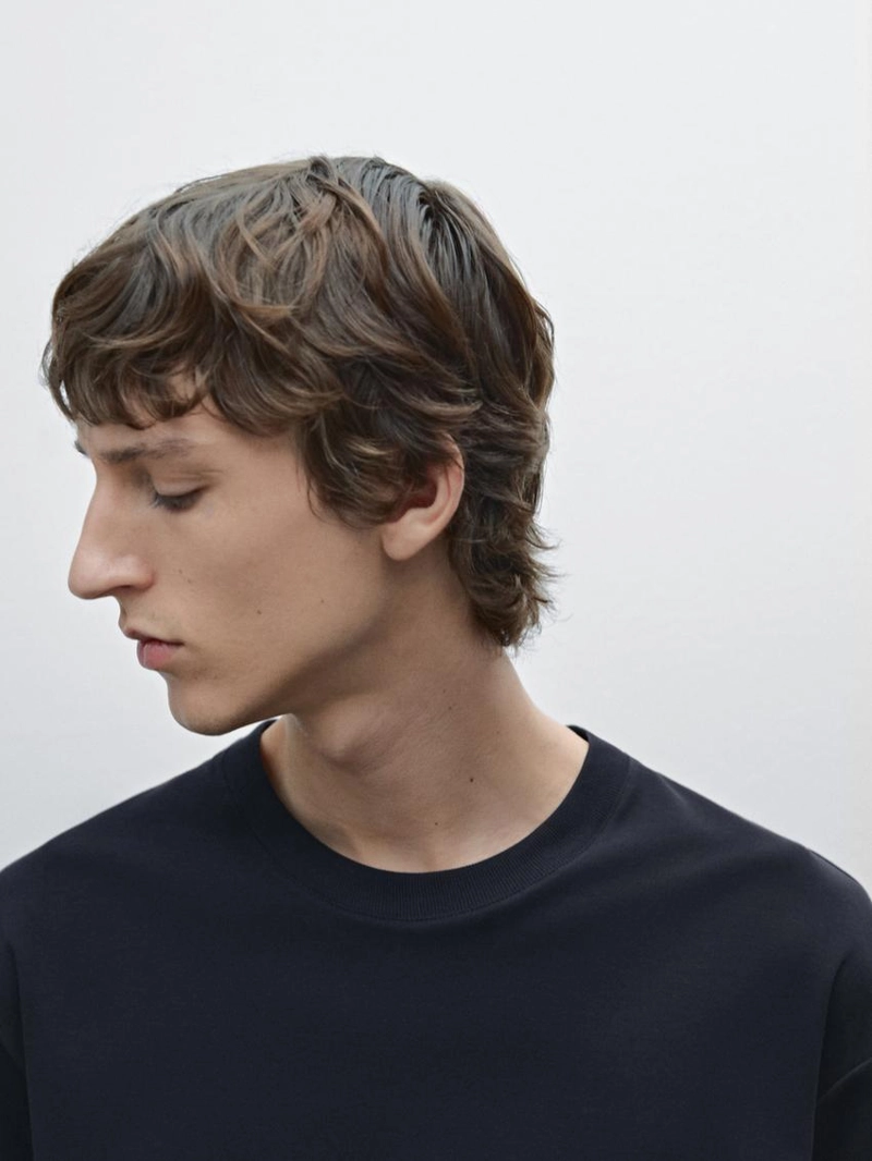 Футболка из 100% хлопка средней плотности