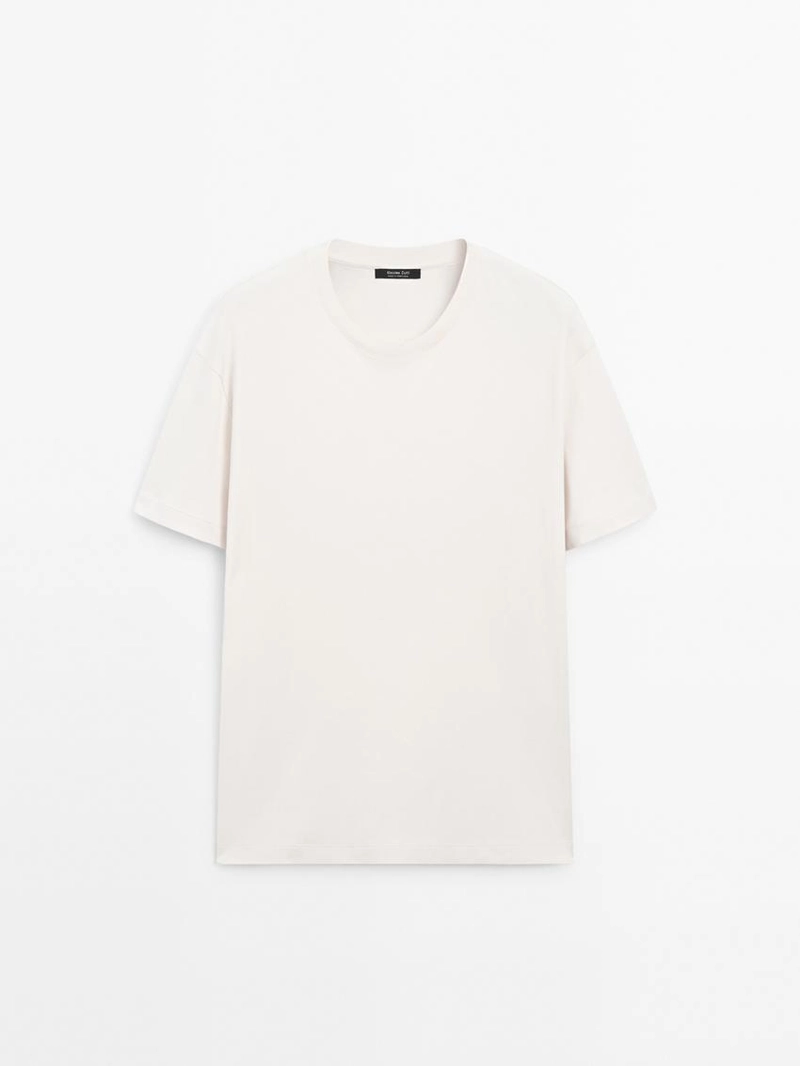 Футболка из 100% хлопка средней плотности