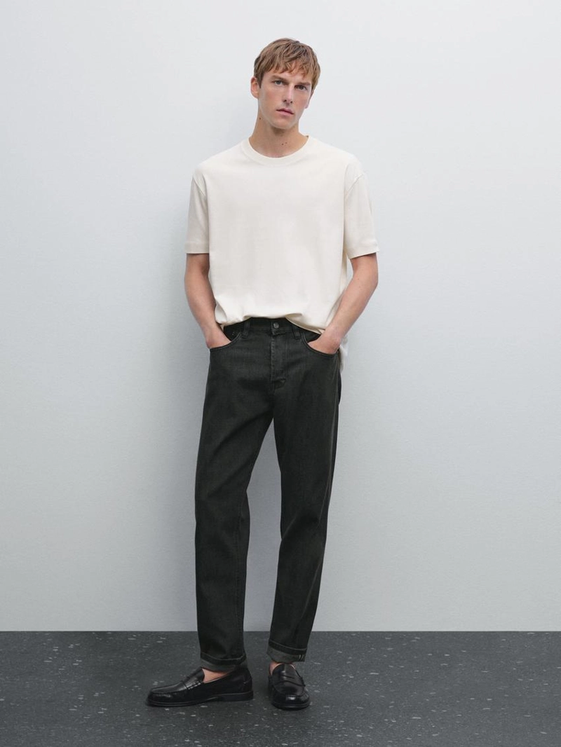 Футболка из 100% хлопка средней плотности