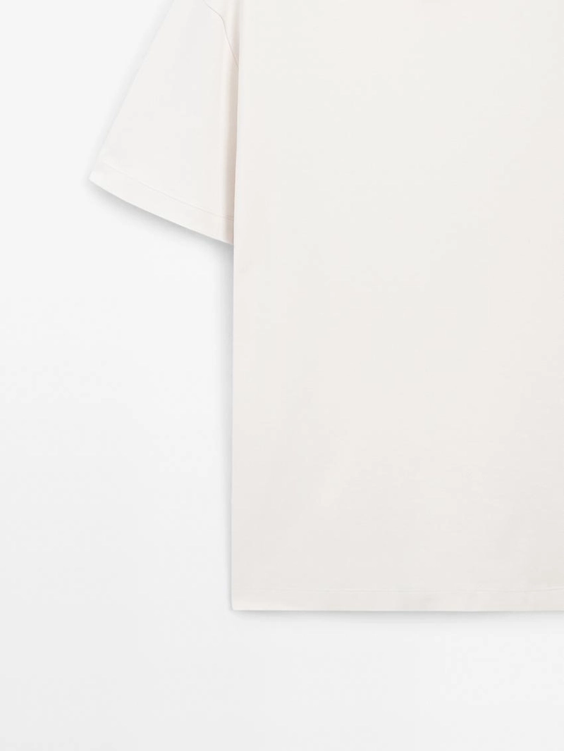 Футболка из 100% хлопка средней плотности