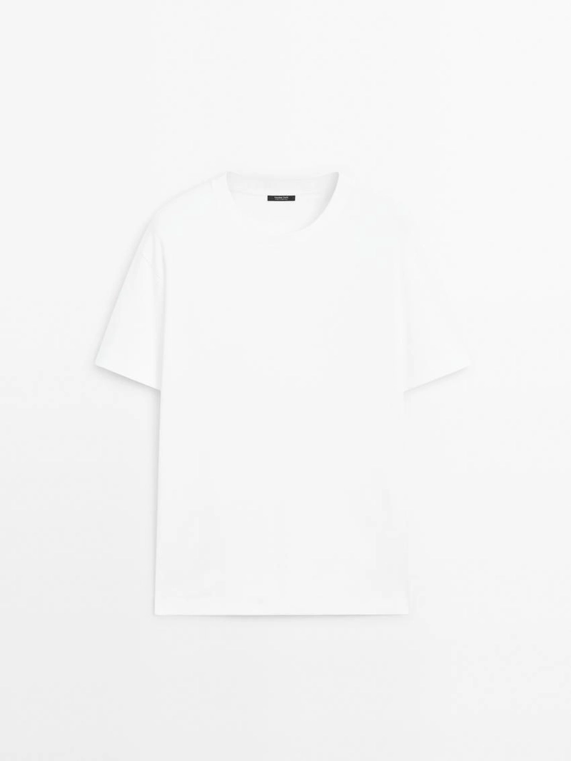 Футболка из 100% хлопка средней плотности