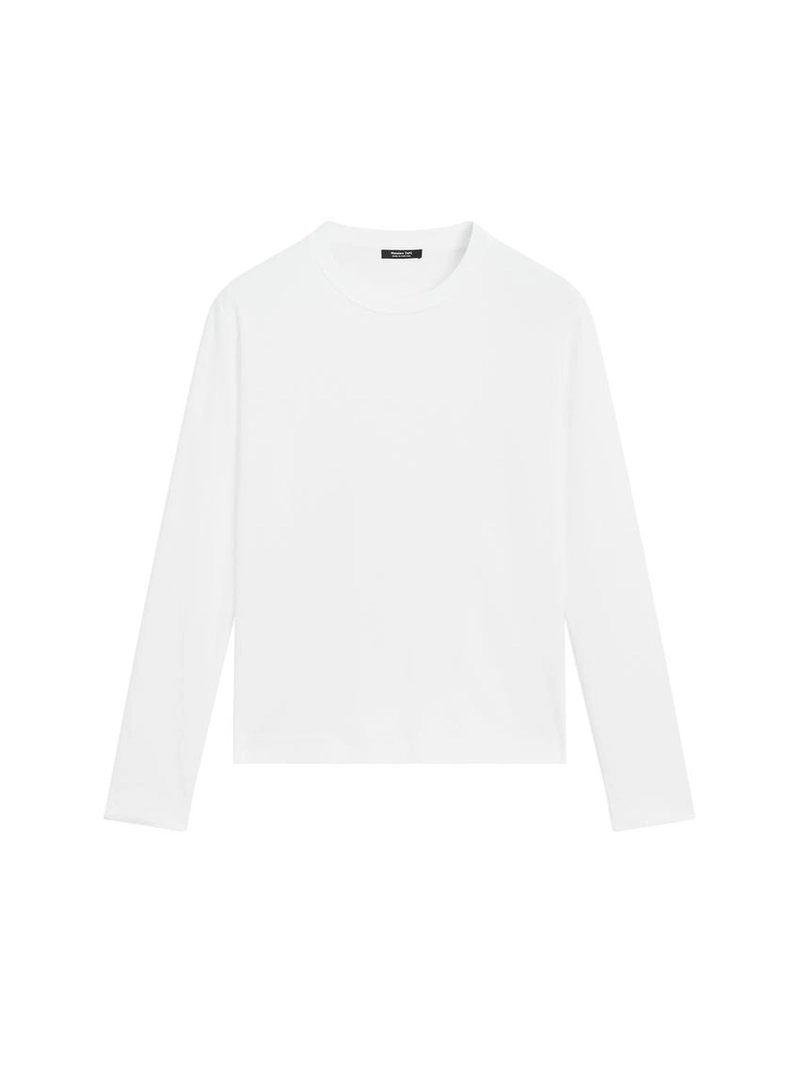 Футболка с длинным рукавом из интерлока 100% хлопок