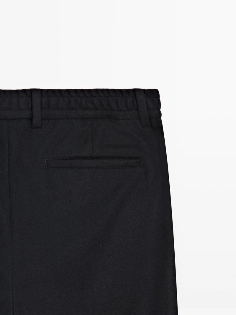 Брюки из шерстяной смеси