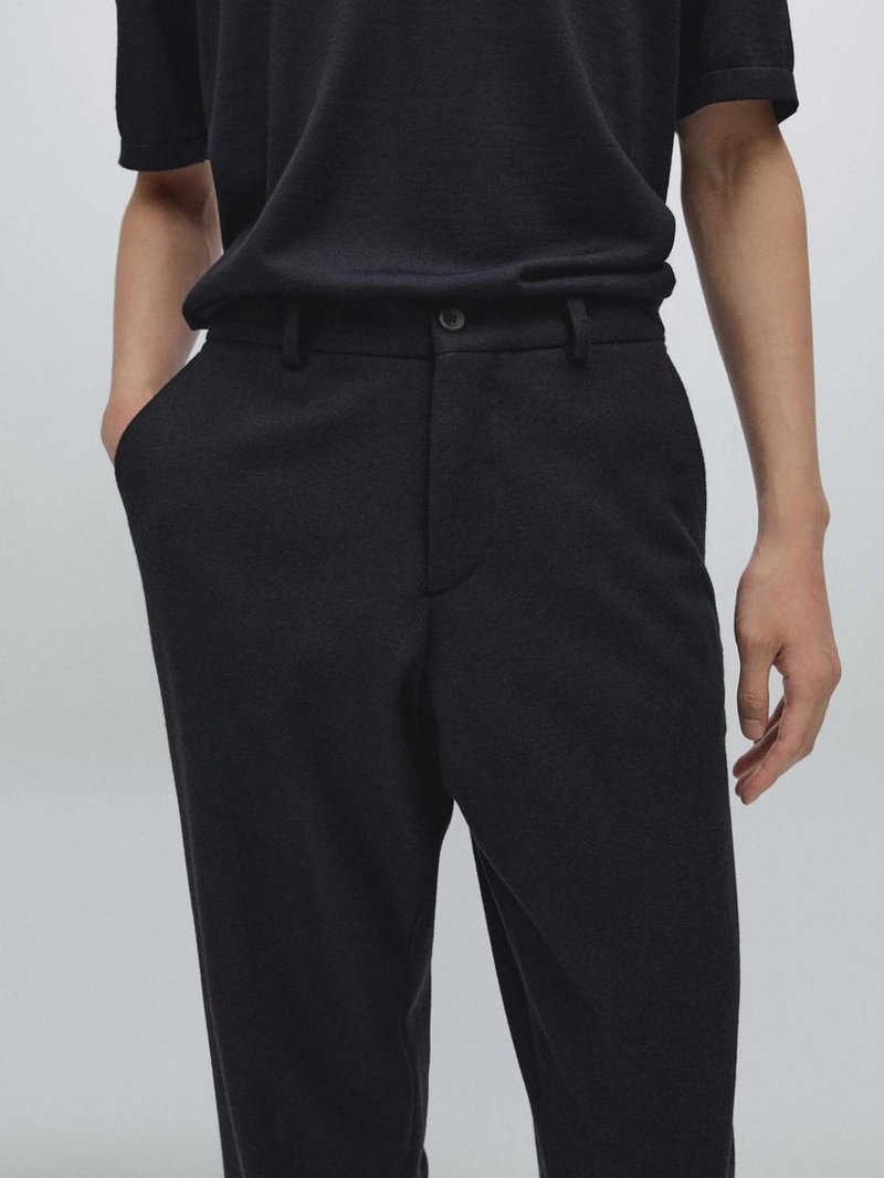 Брюки из шерстяной смеси