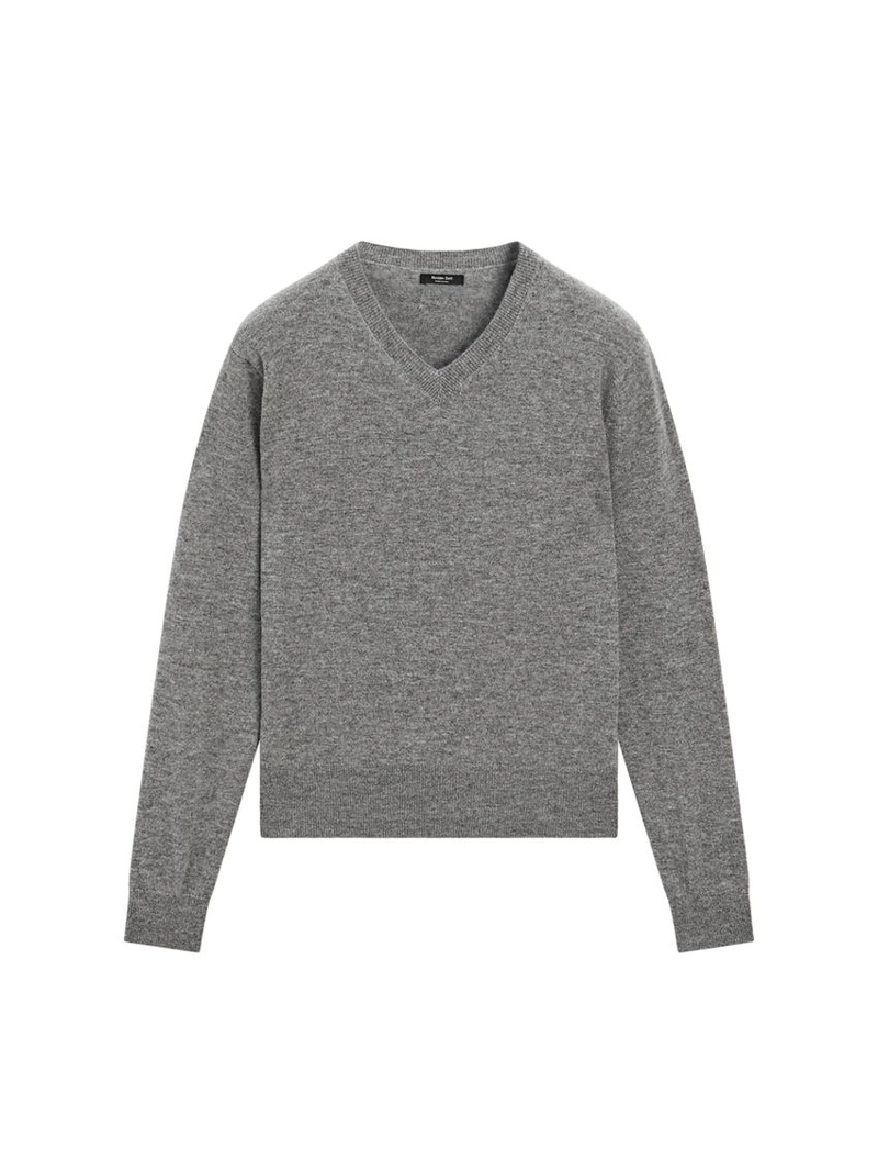 Свитер с v-образным вырезом из шерстяной смеси