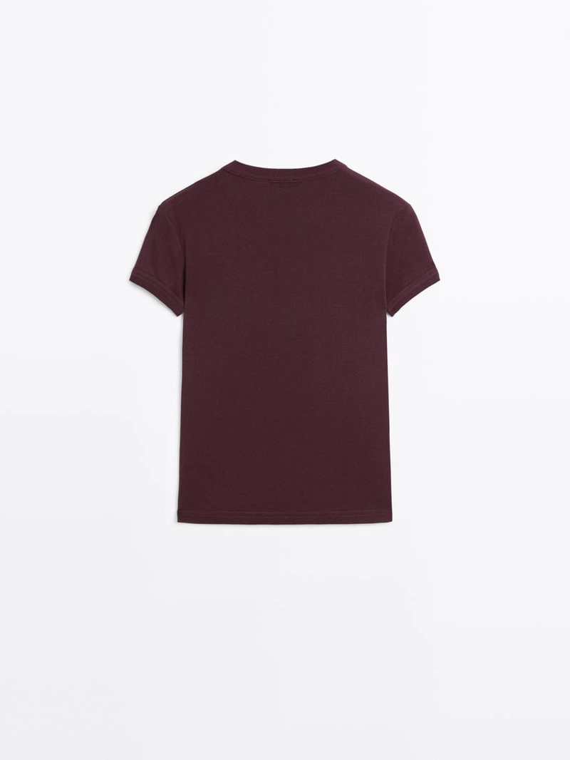 Футболка коротких рукавов из 100% хлопка