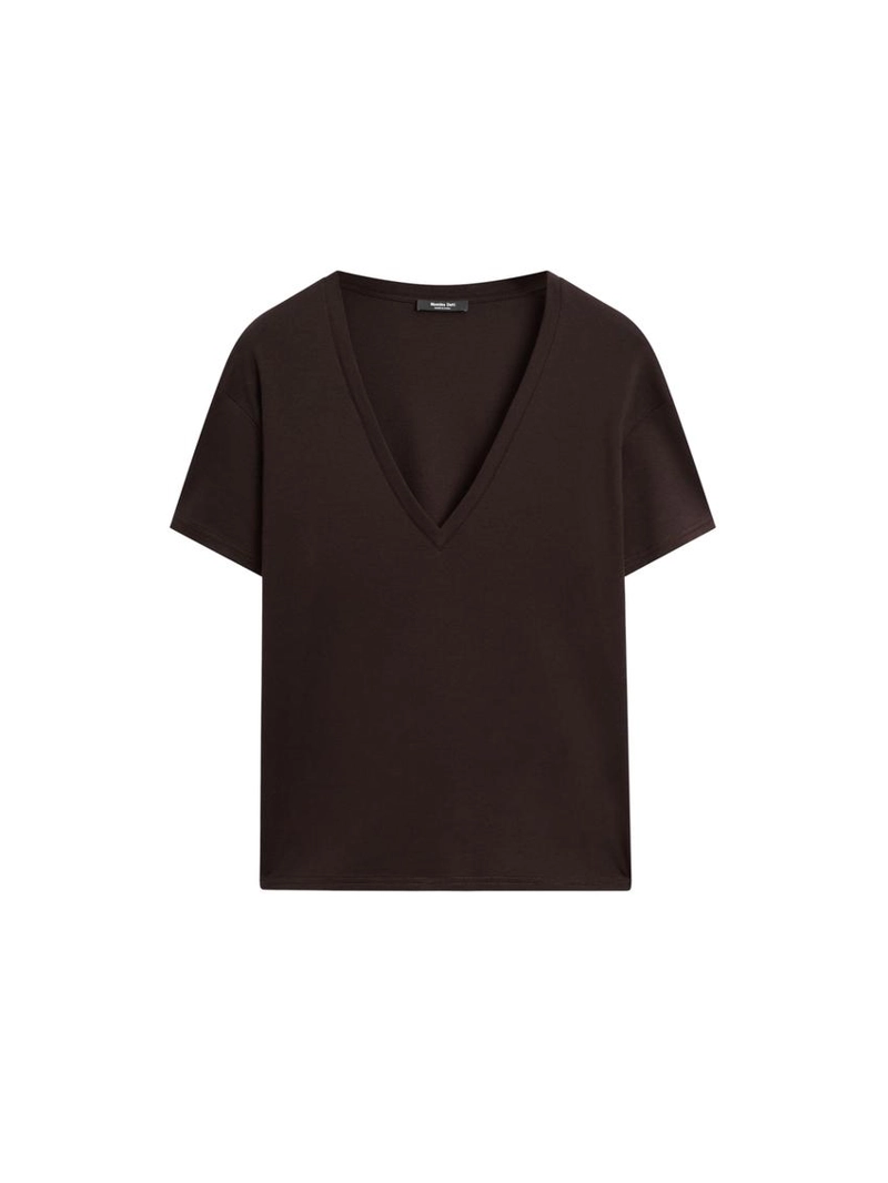 Футболка с v-образным вырезом из гарезита