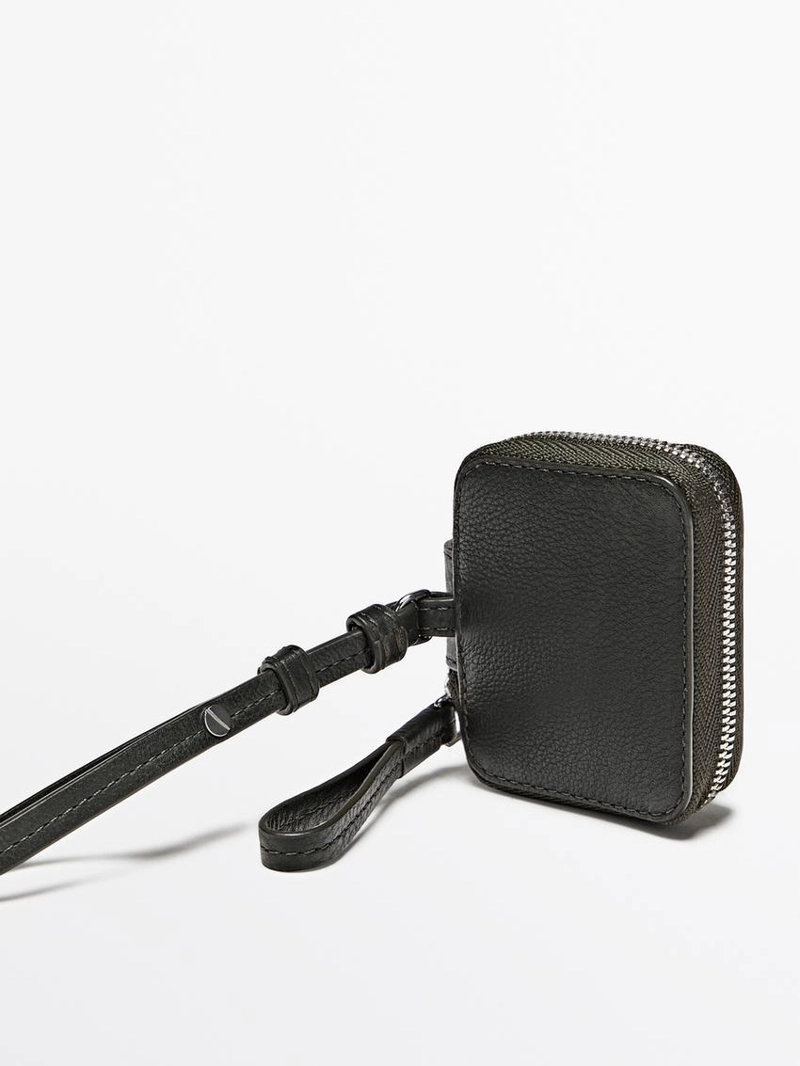 Чехол для AirPods из натуральной кожи наппа