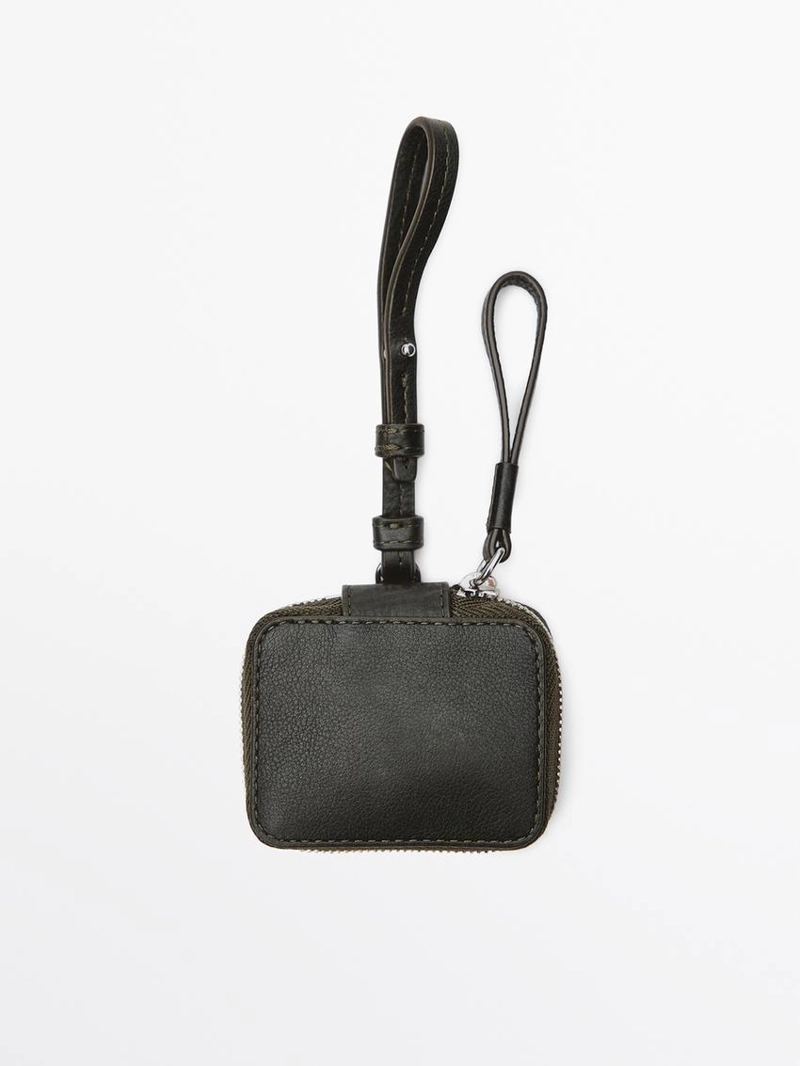 Чехол для AirPods из натуральной кожи наппа