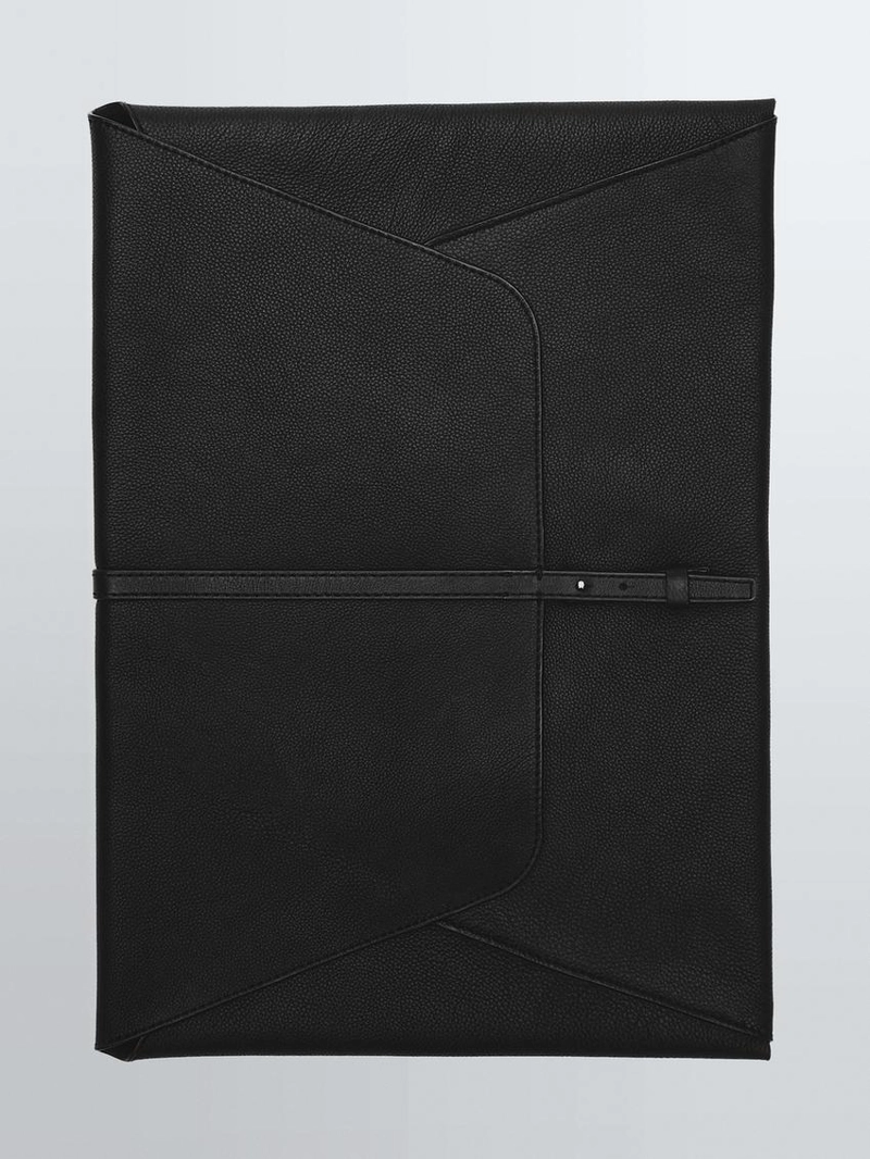 Чехол для ноутбука из натуральной кожи коровьей с отделкой наппа