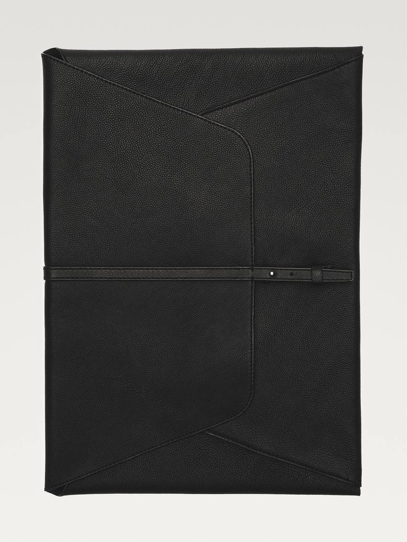 Чехол для ноутбука из натуральной кожи коровьей с отделкой наппа