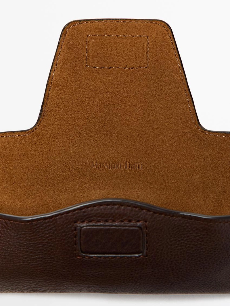 Чехол для очков из натуральной кожи наппа