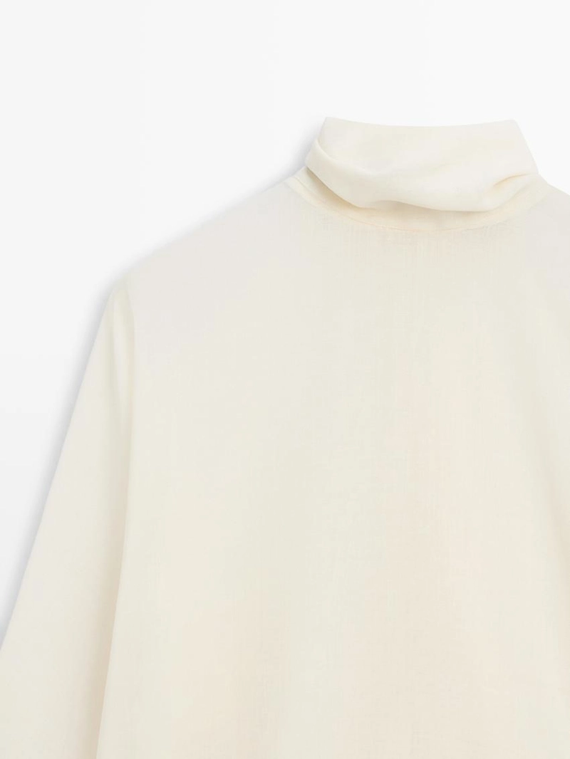 Блузка с завязкой - studio