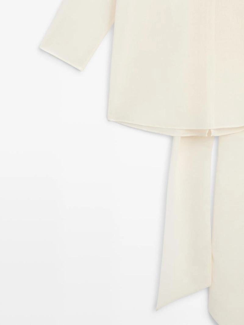 Блузка с завязкой - studio