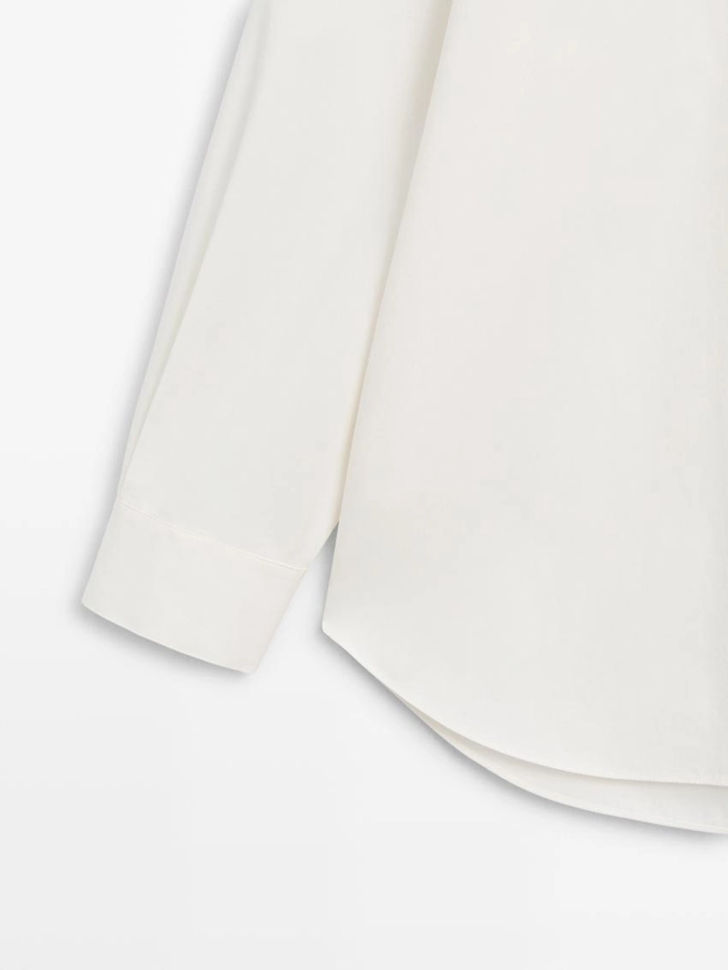 Рубашка из 100% хлопка с пуговицами