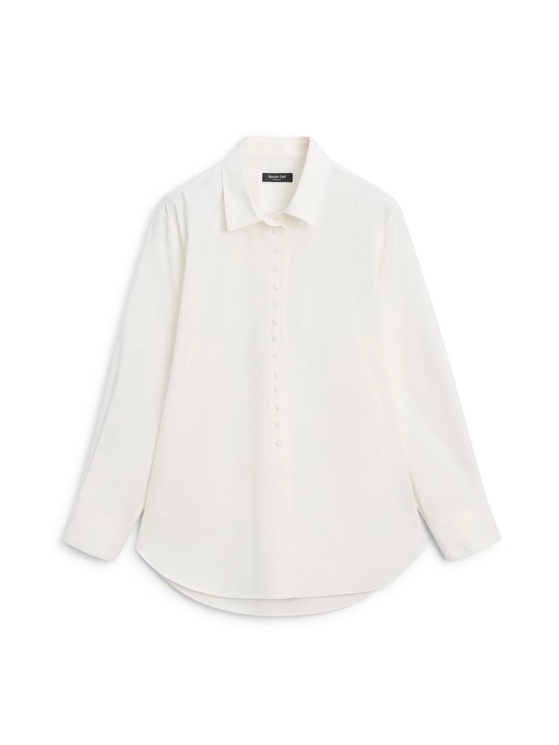 Рубашка из 100% хлопка с пуговицами