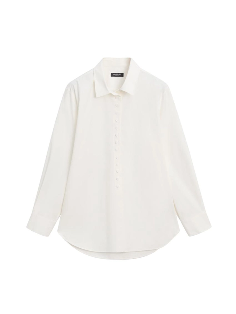 Рубашка из 100% хлопка с пуговицами