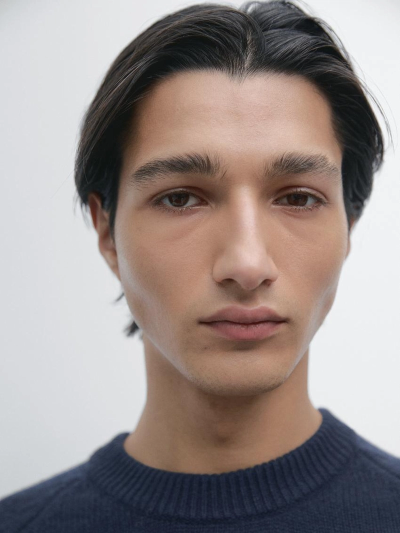 Свитер с рукавами реглан из 100% шерсти