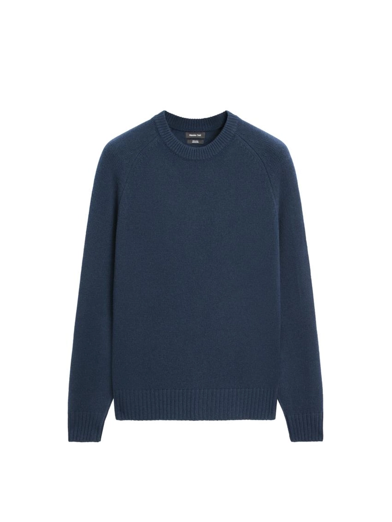 Свитер с рукавами реглан из 100% шерсти