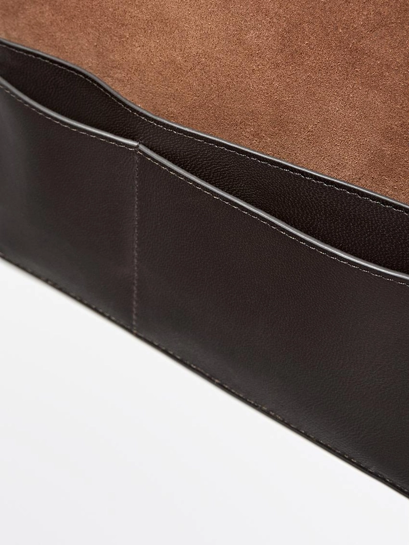 Обложка для блокнота из натуральной кожи nappa