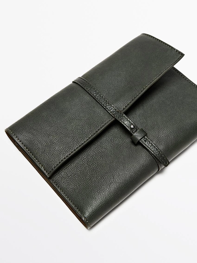 Чехол для путешествий из натуральной кожи наппа