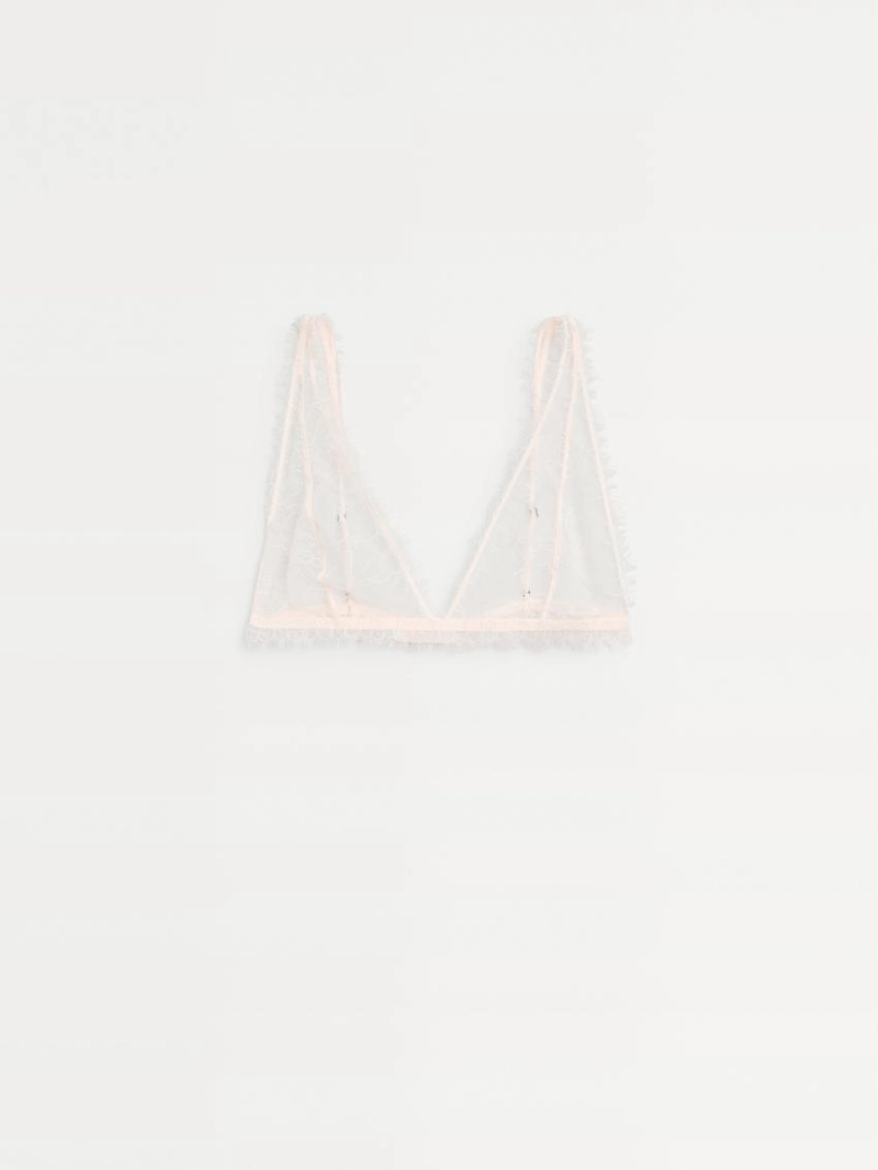 Кружевной лиф с эффектом потертости