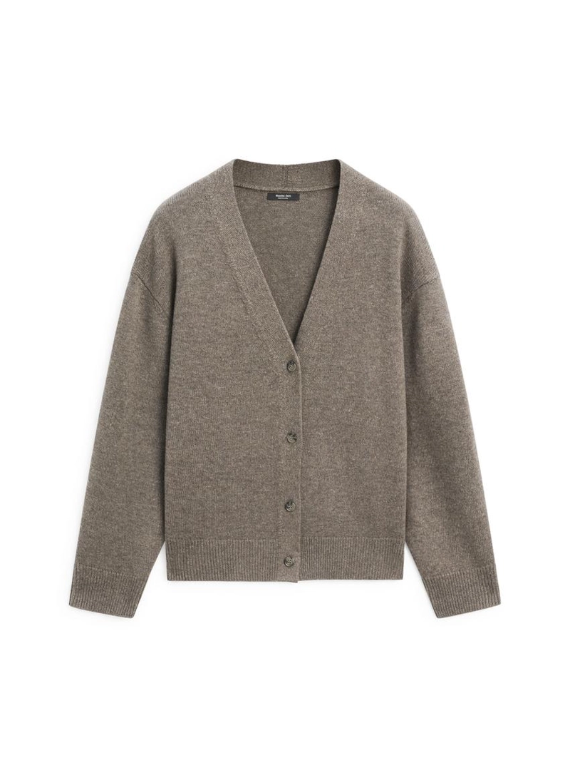 Кардиган с v-образным вырезом из шерстяной смеси