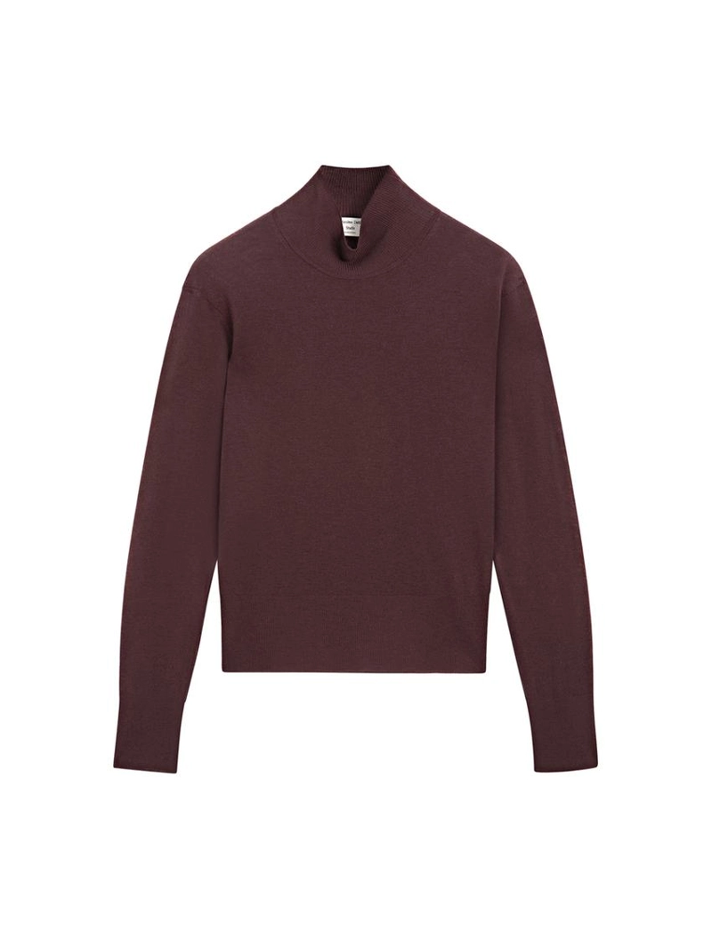 Свитер с высоким воротником perkins из 100% шерсти - studio