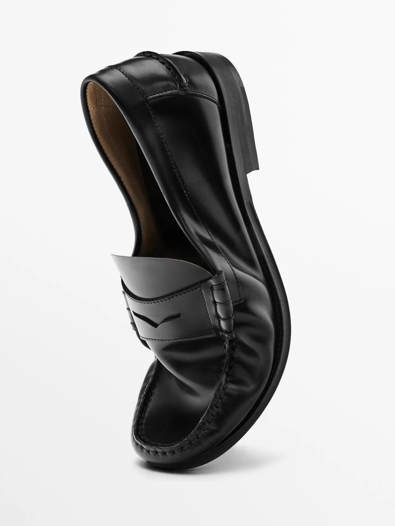 Туфли без задника с металлическим декором penny