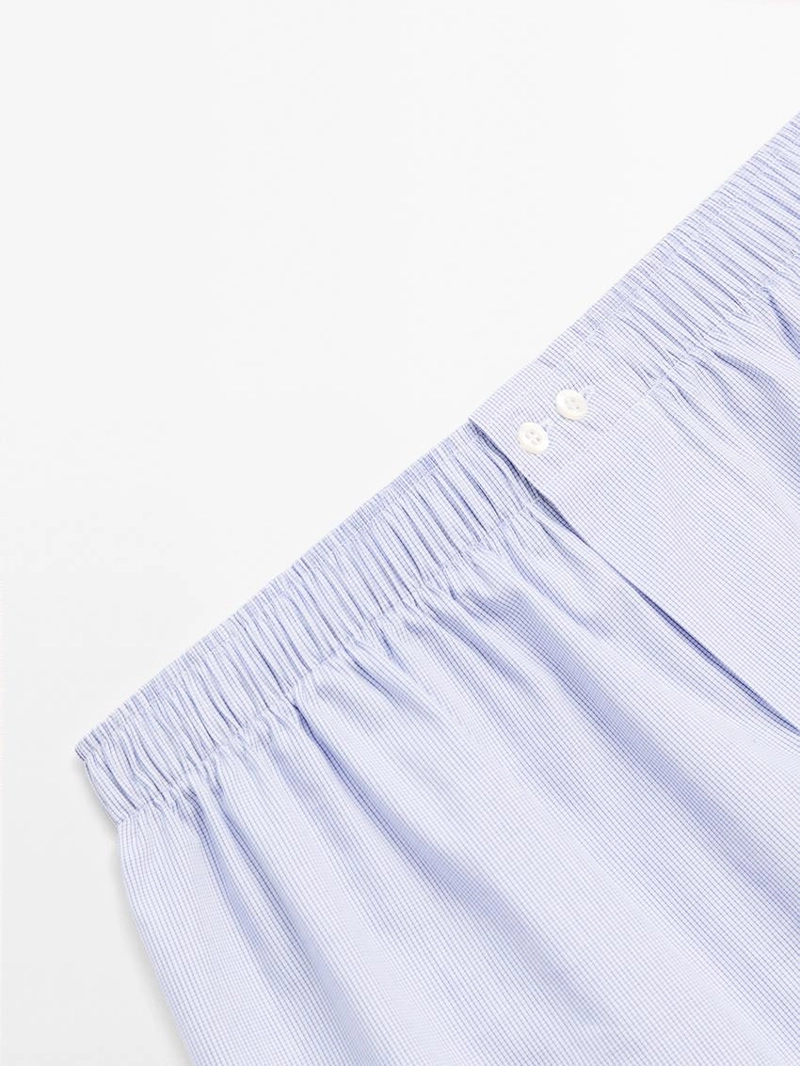 Боксеры с микро-клетчатым узором