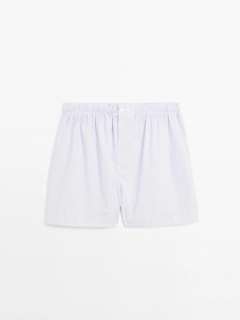 Мужские боксеры с двойной полоской