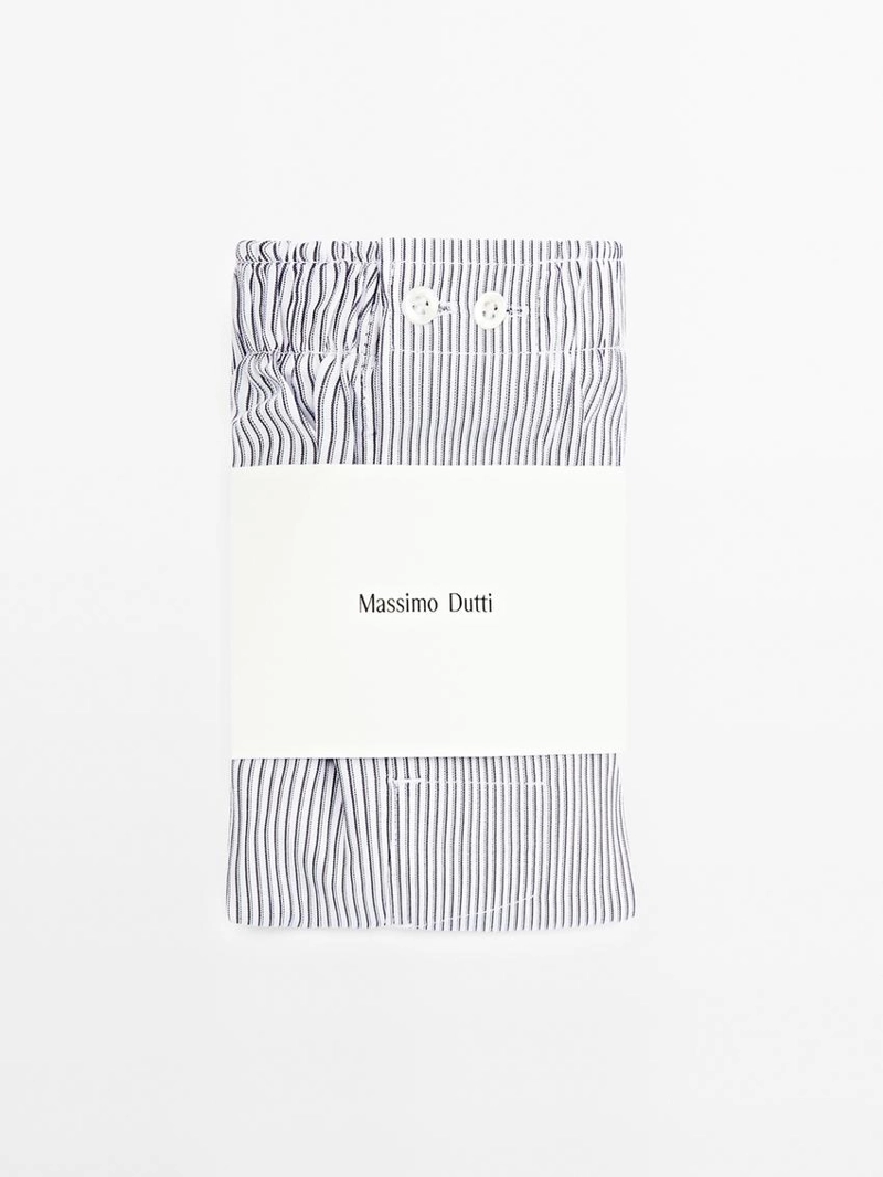 Мужские боксеры с двойной полоской