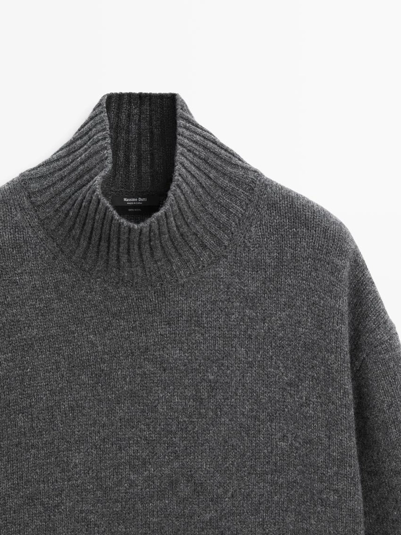 Водолазка из шерсти