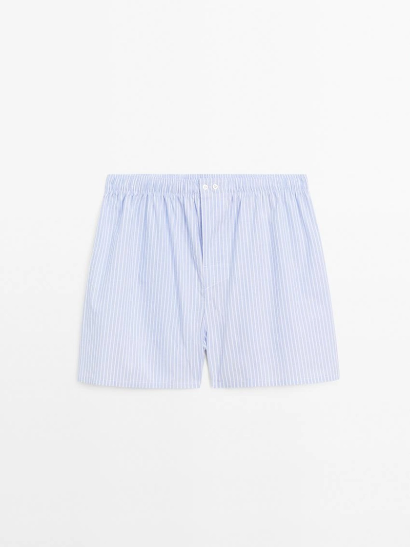 100% хлопковые полосатые боксеры