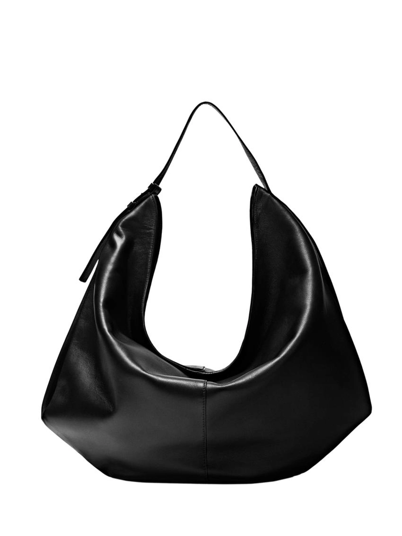 Сумка из натуральной кожи nappa среднего размера