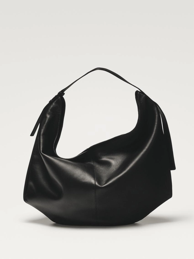 Сумка из натуральной кожи nappa среднего размера