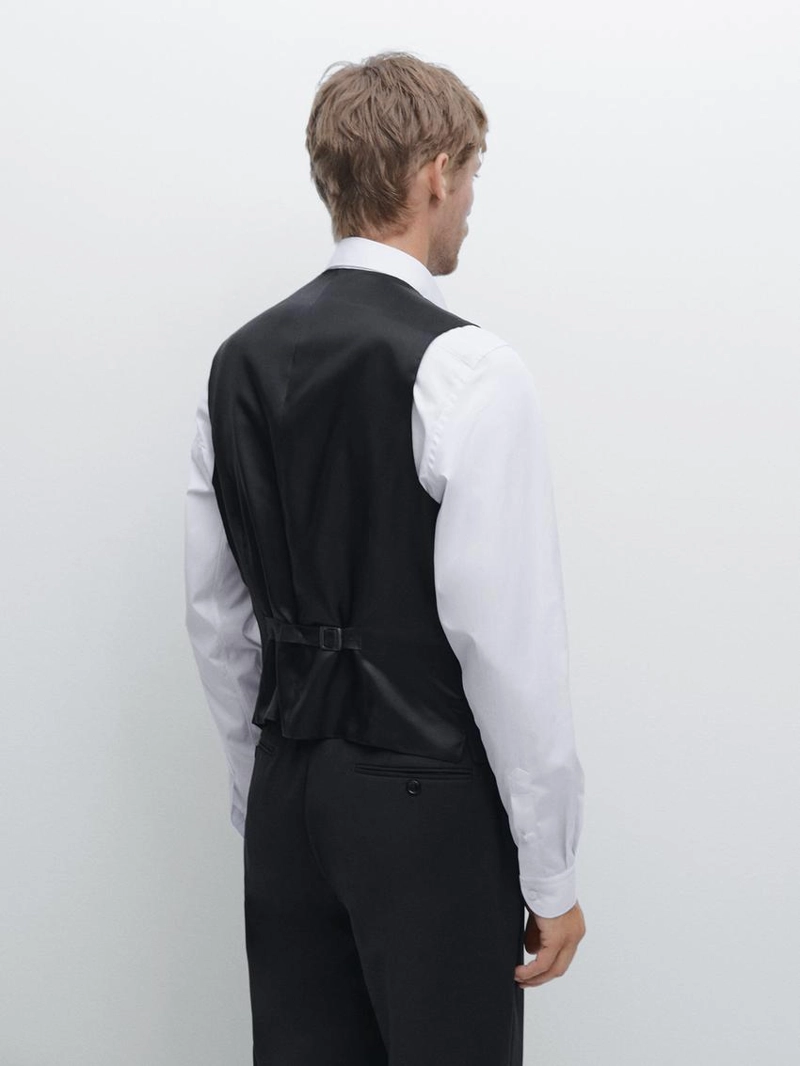 Жилет из шерстяной смеси для костюма