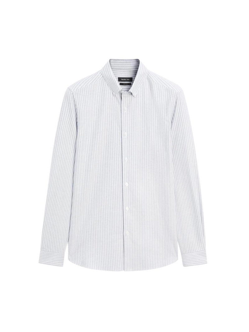 Рубашка с двойной полоской regular fit