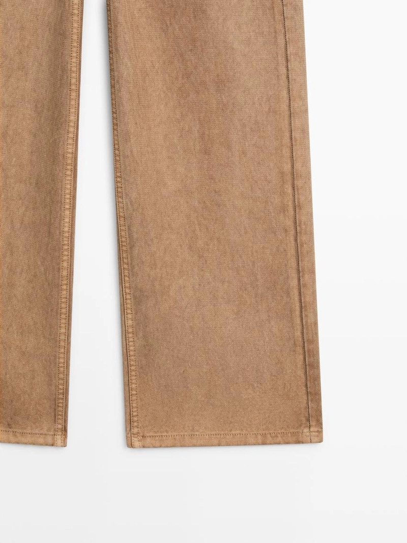 Джинсы свободного покроя