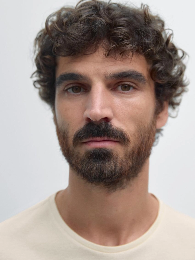 Футболка с круглым вырезом regular fit