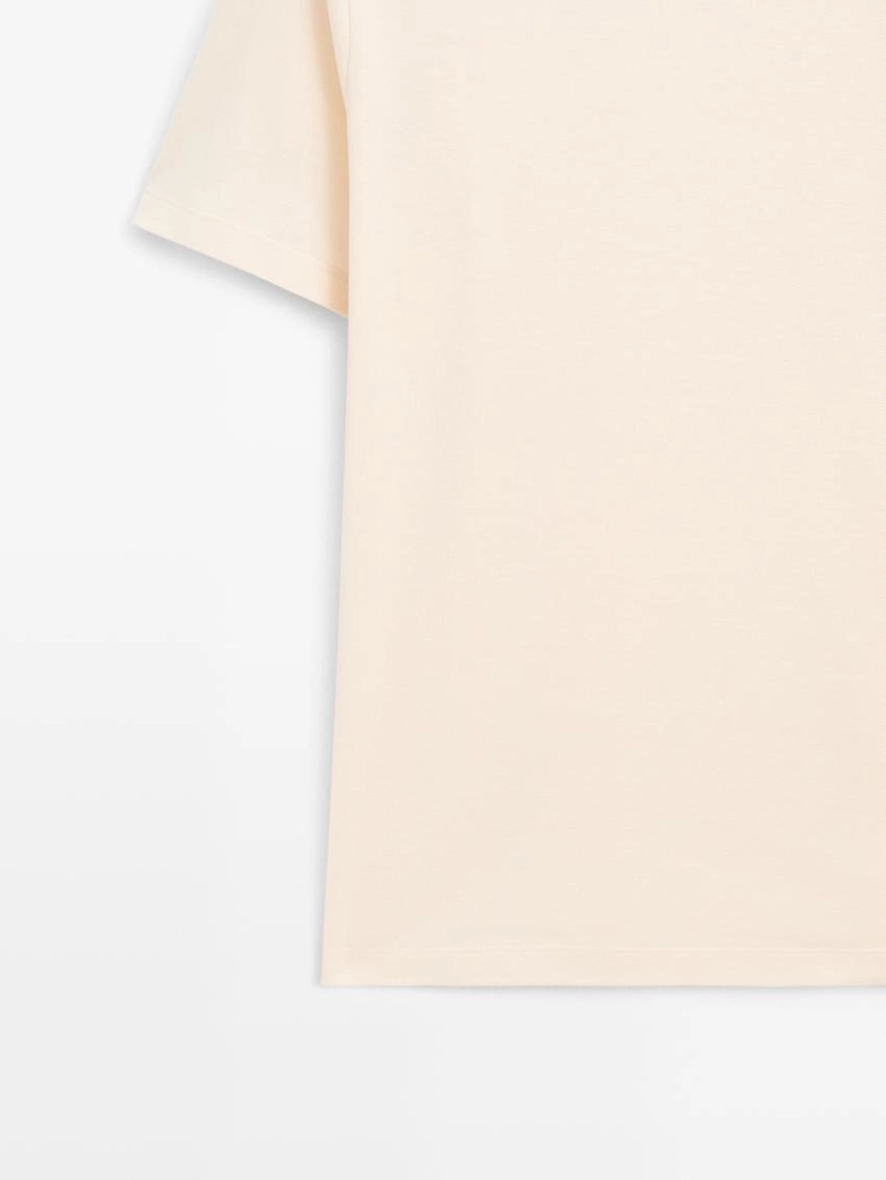 Футболка с круглым вырезом regular fit