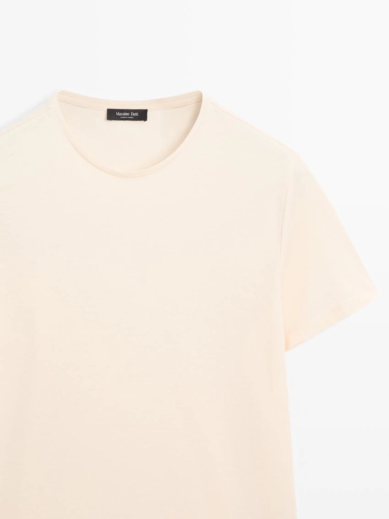 Футболка с круглым вырезом regular fit