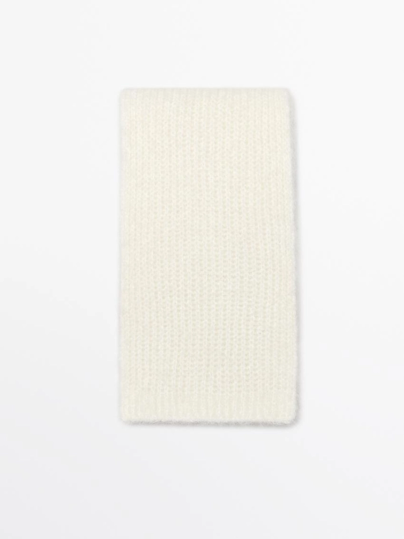 Шарф из тонкой шерстяной смеси