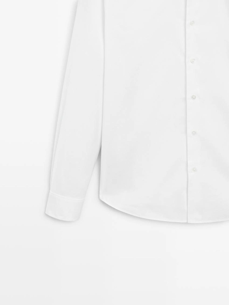 Рубашка regular fit с текстурой