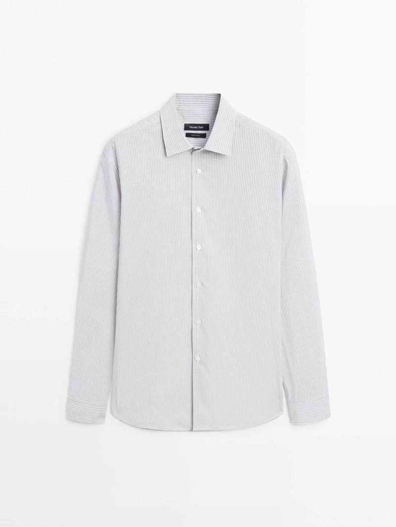 Рубашка с регулярной посадкой из 100% хлопка