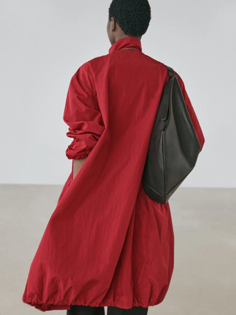 Длинная парка oversize