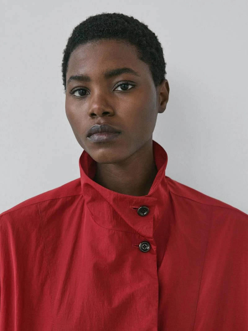 Длинная парка oversize